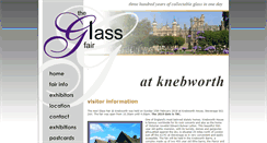 Desktop Screenshot of cambridgeglassfair.com